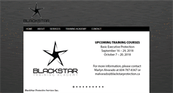 Desktop Screenshot of blackstarprotection.ca